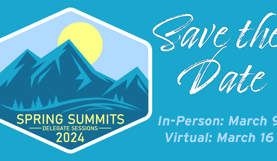 Save the Date: Spring Summits 2024