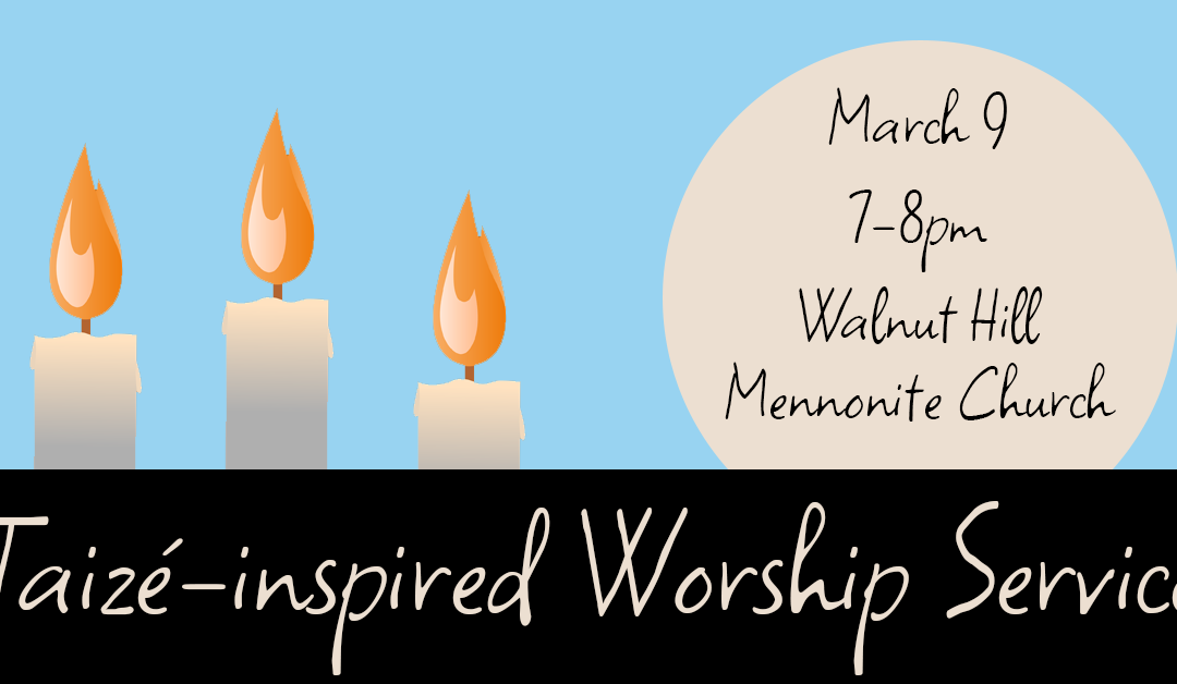 Taizé-inspired Worship Service