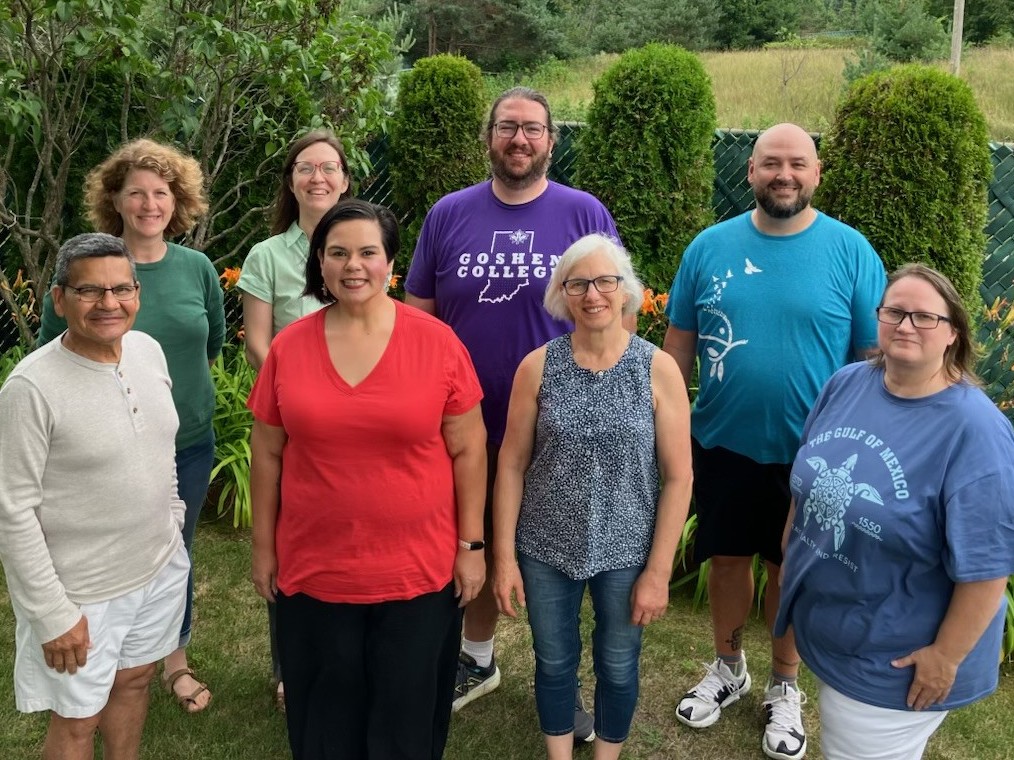 A picture of board members and staff at the retreat