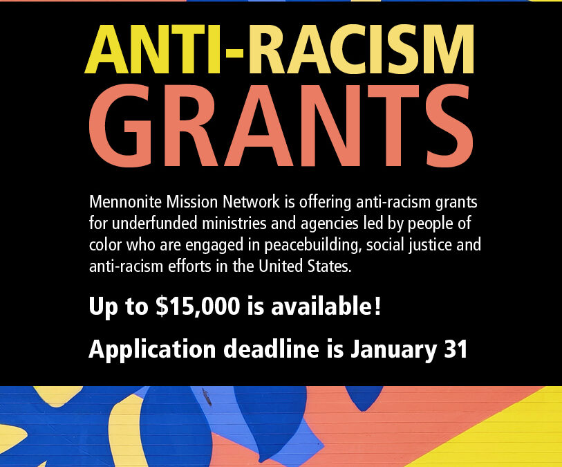 Anti-racism grants from MMN